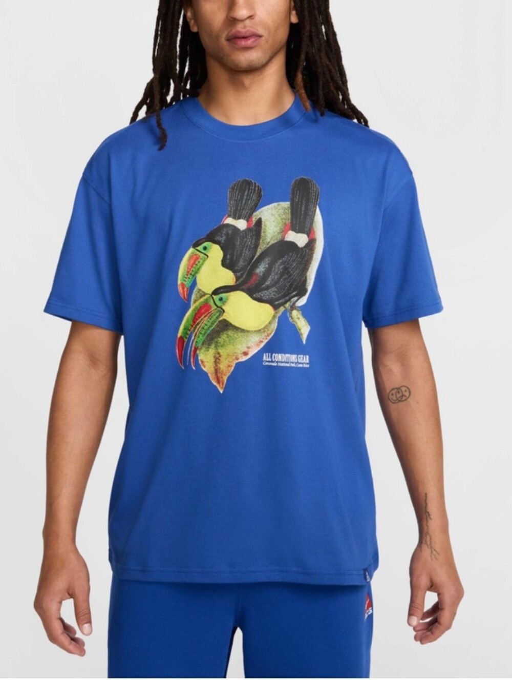 Nike ACG Dri-FIT 'Toucan' T-Shirt ~ Blue  HJ0792-480 | Men's: M *NWT